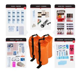 6 Person Comfort Survival Kit