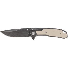 Smith & Wesson 3.5â€³ Drop Point Folding Pocket Knife with Liner Lock